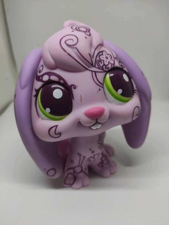 Little Petshop LPS jumbo lapin Bunny rabbit deco pets 2008 #geektradelpslapin