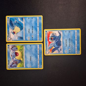 Cartes Pokemon : Famille Obalie - Règne de Glace