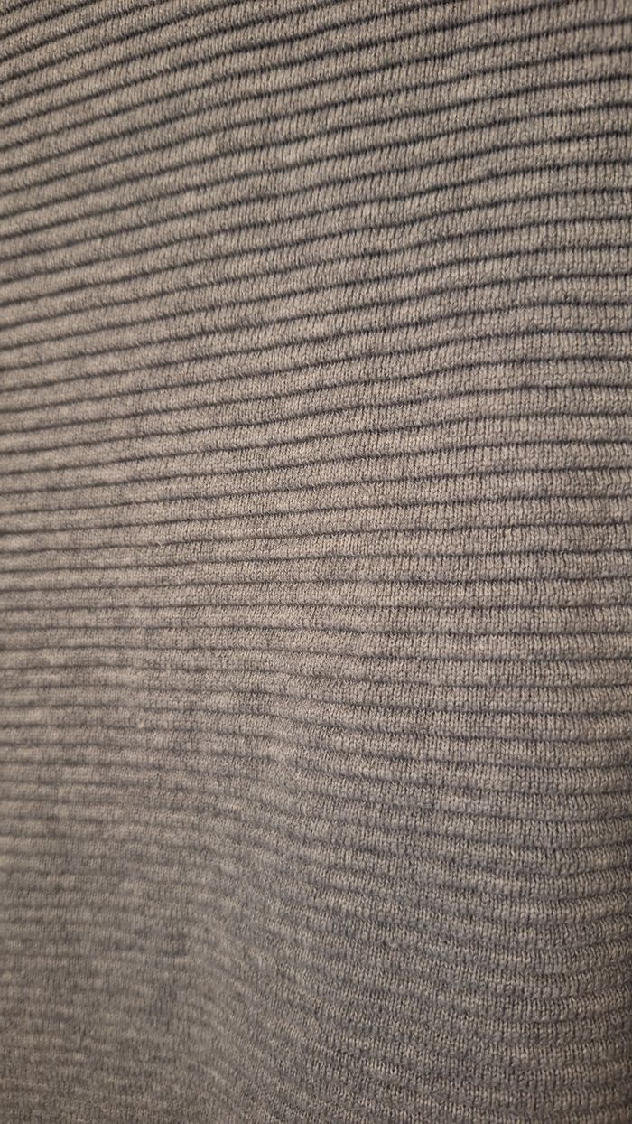 Gilet zippé en mailles torsadé gris - photo numéro 6