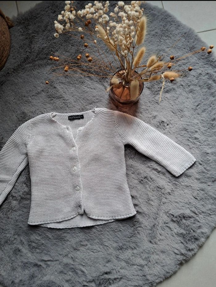 Gilet rose 9 mois - photo numéro 2