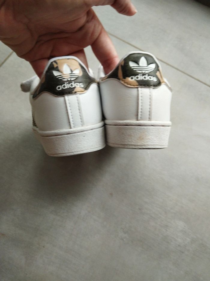 Baskets adidas superstar camouflage 33 - photo numéro 3