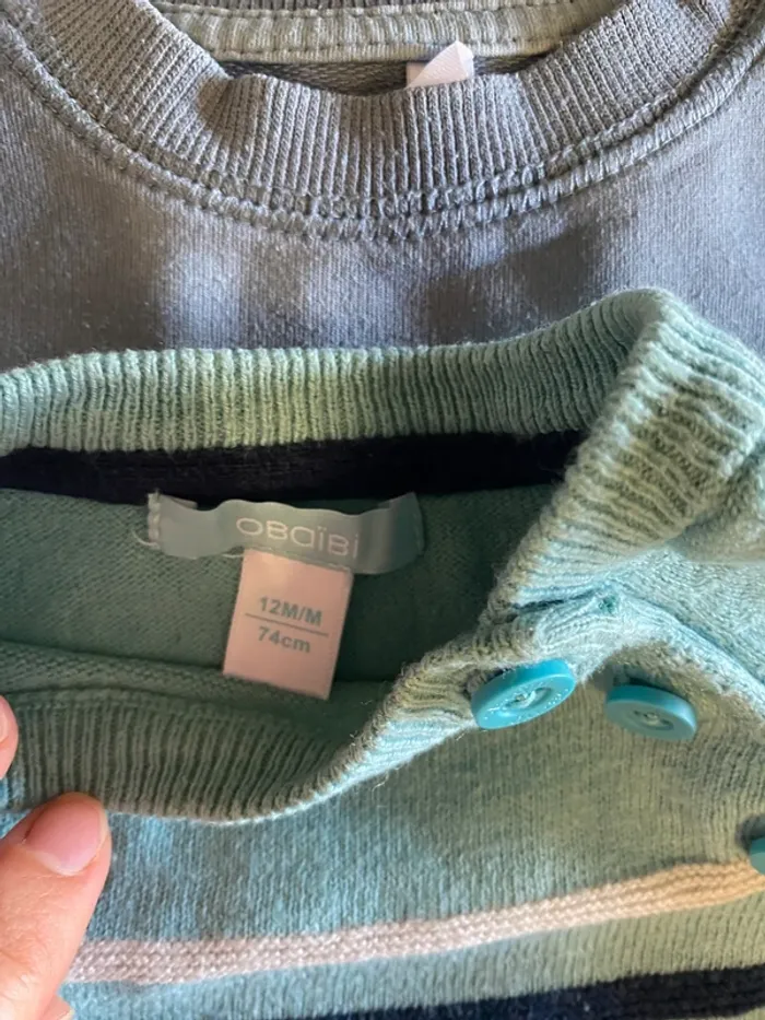 Gilet pull 12 mois - photo numéro 8