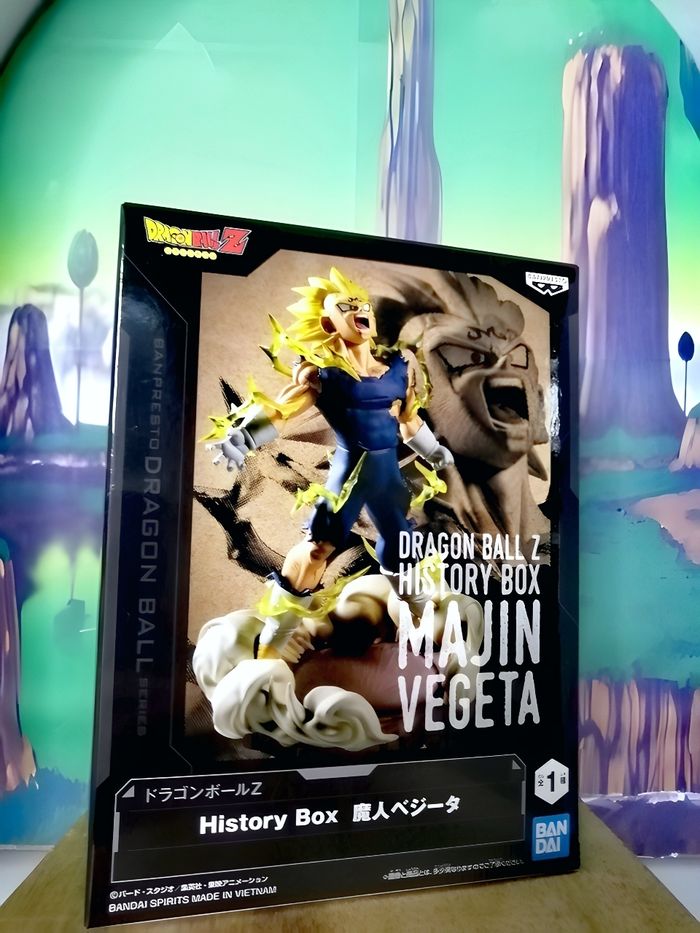 Dragon Ball Z - Figurine Majin Vegeta History Box - banpresto - photo numéro 6