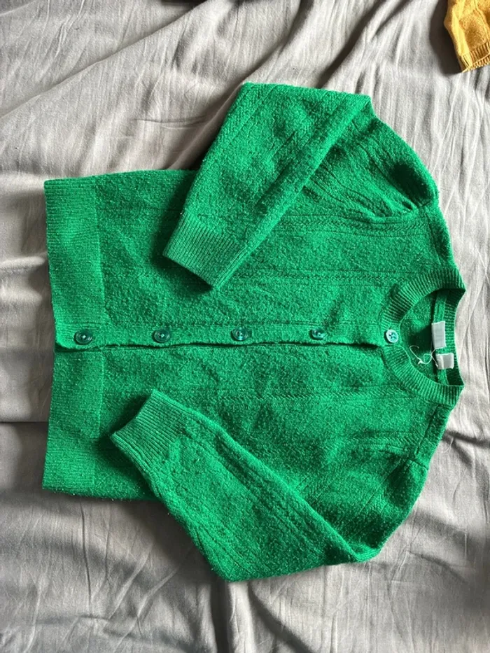 Gilet GAP vert Sapin