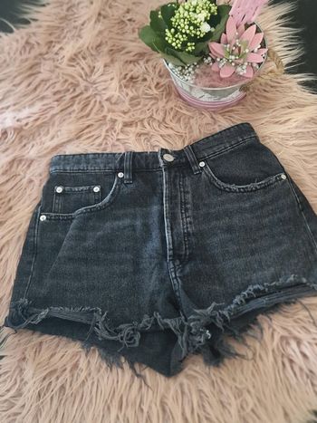 Short jeans noir