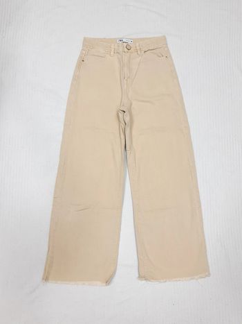 Pantalon jean large Zara T34