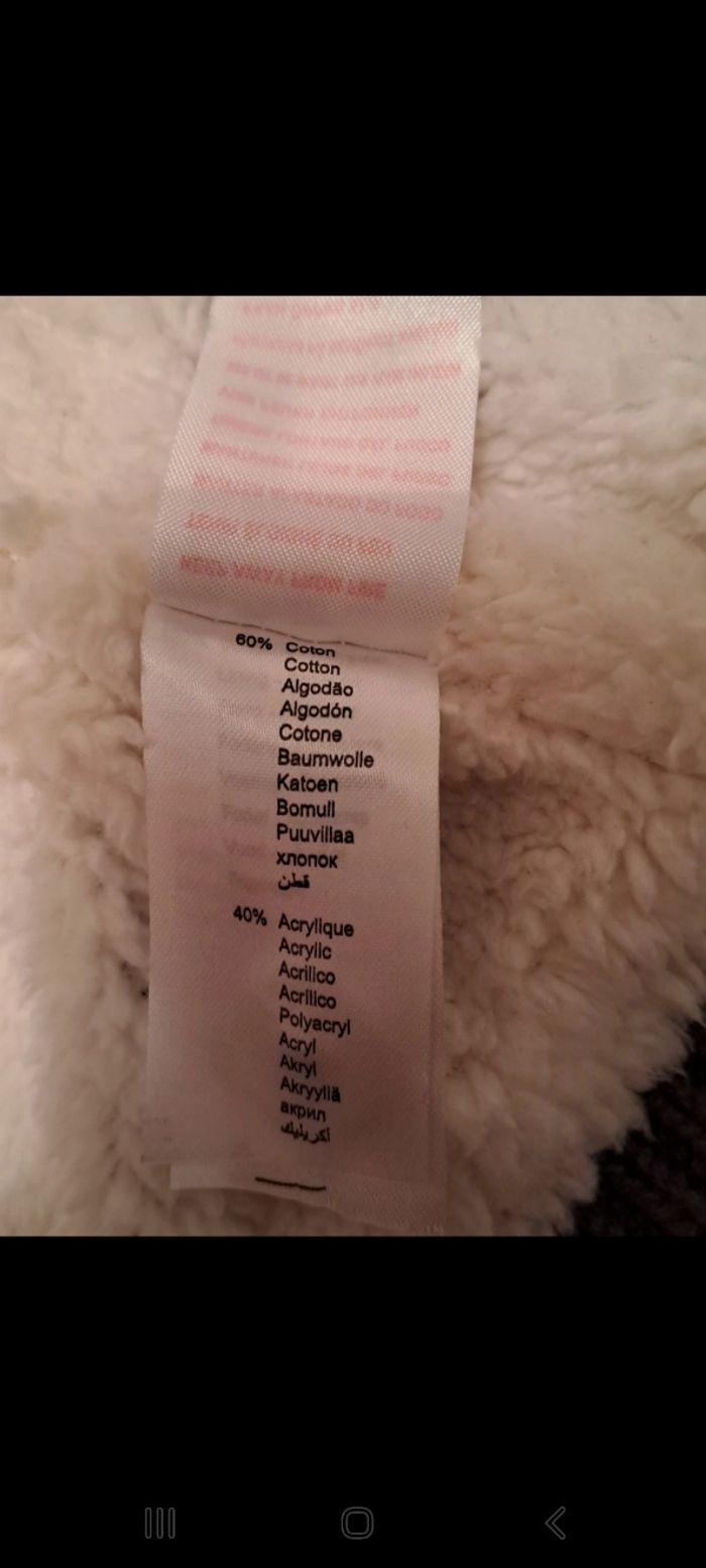 Veste capuche boutonnée et molletonnée Vertbaudet - photo numéro 2