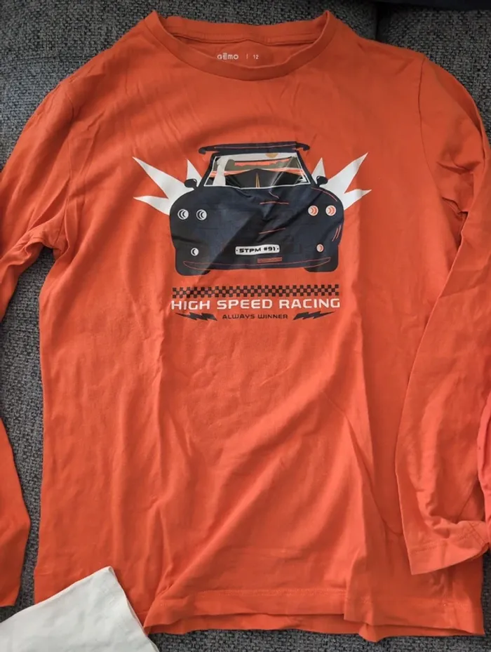 Lot de 6 Tee shirt manches longues - photo numéro 4