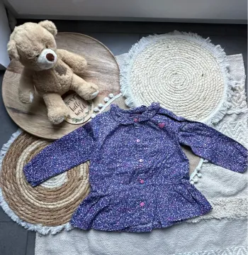 Chemise Sergent Major violet 18M 80cm