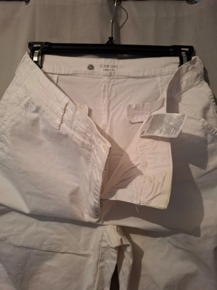 Magnifique short blanc femme ete - photo numéro 2