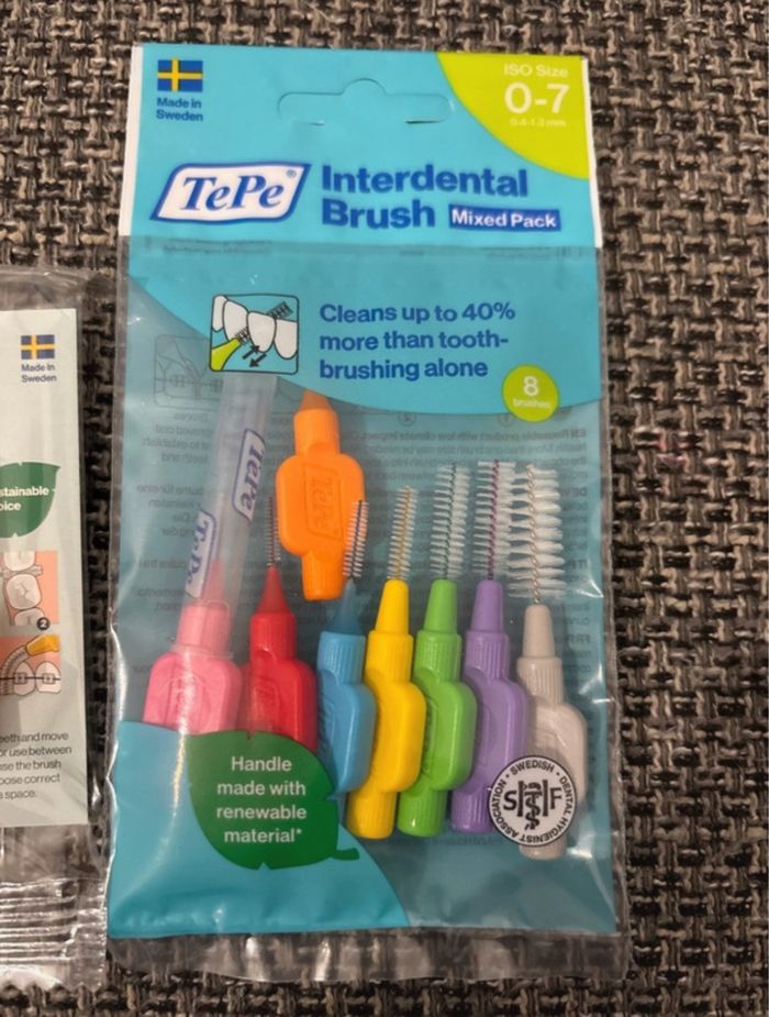 Lot de brossettes interdentaire tepe neuves - photo numéro 2