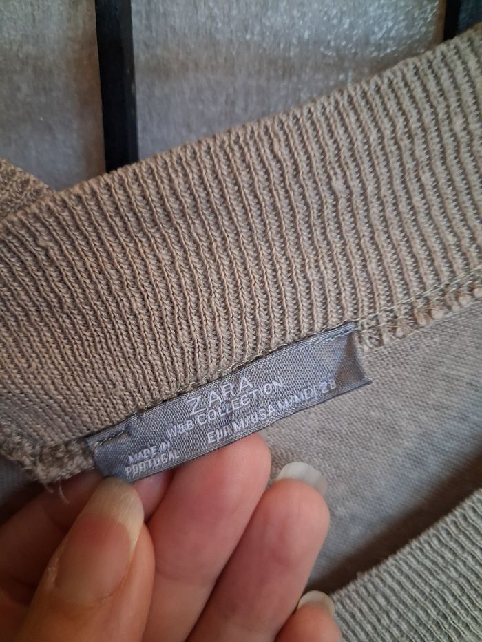 T.shirt femme - Taille 38 - Zara Collection - photo numéro 5