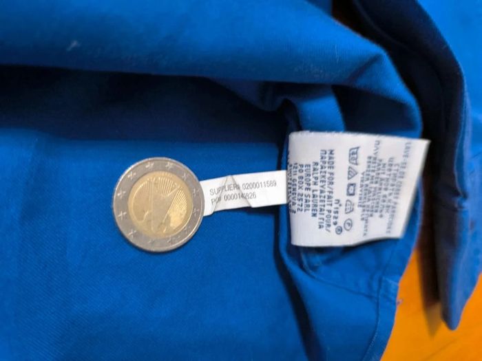 Chemise Ralph Lauren - Logo brodé premium - Bleu foncé, marine - Taille XL - photo numéro 11