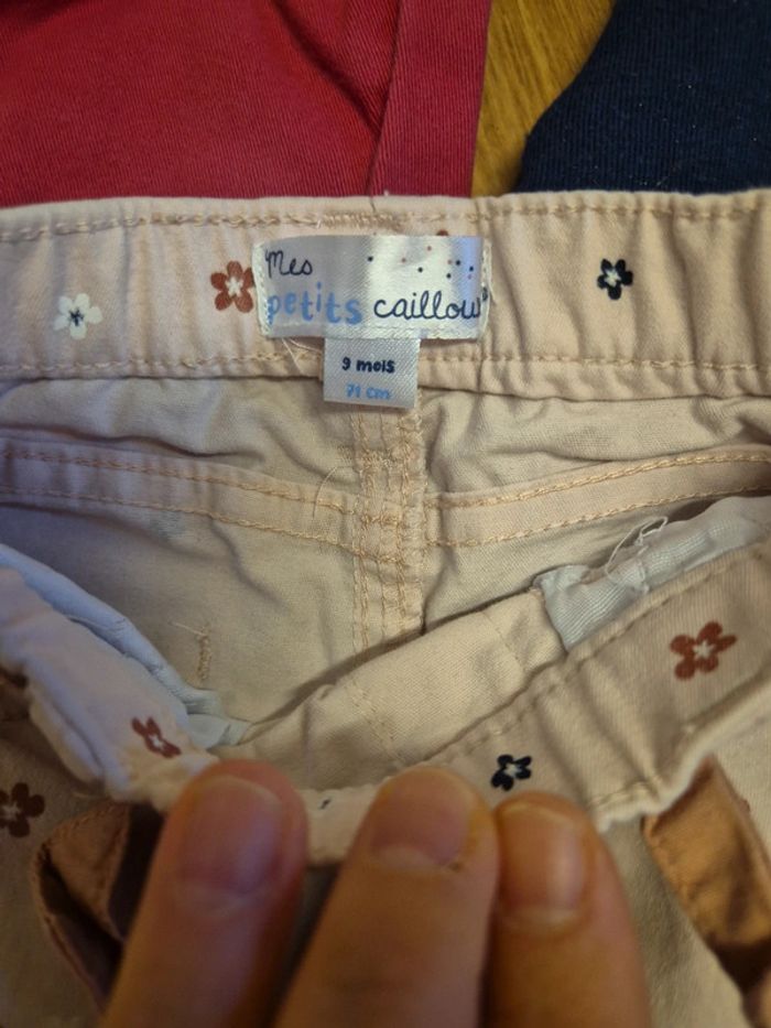Lot pantalon 9 mois fille - photo numéro 9