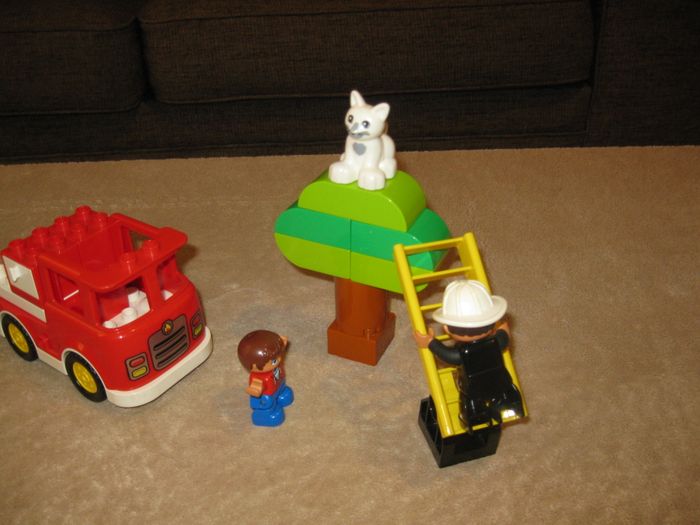 lego duplo pompier sauveur de chaton - photo numéro 2