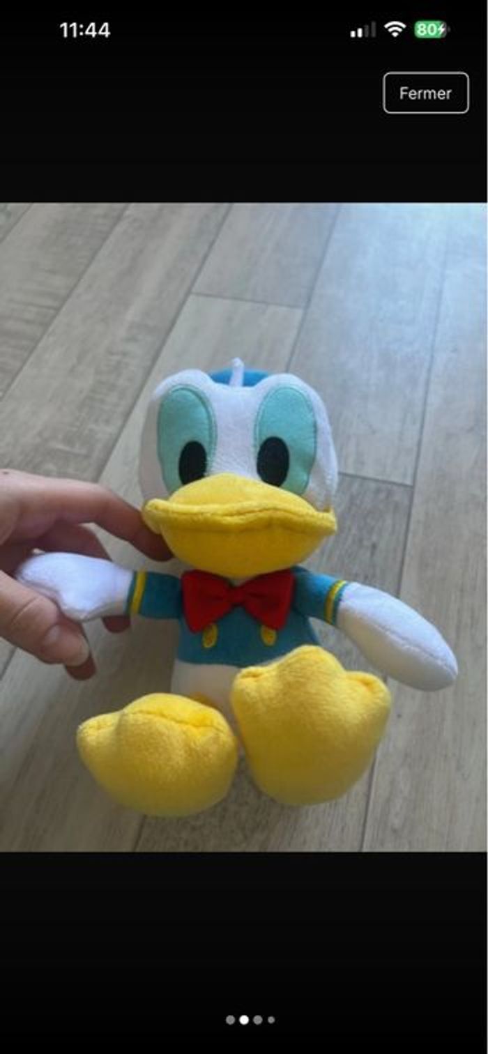 peluche disney donald - photo numéro 2