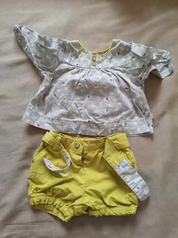 Ensemble short + chemise