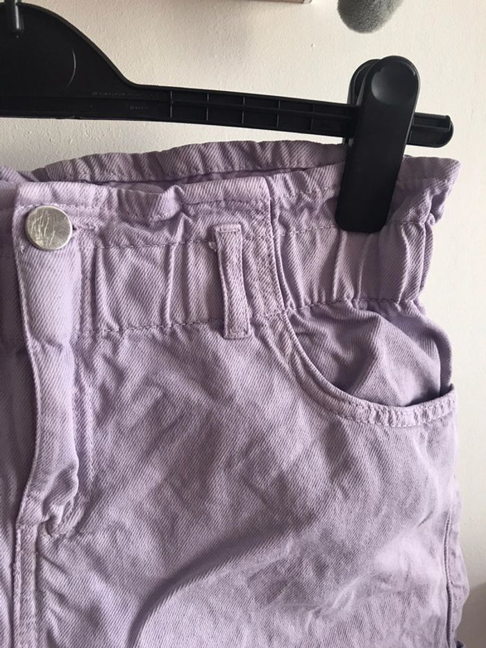 Short taille haute Lilas - photo numéro 3