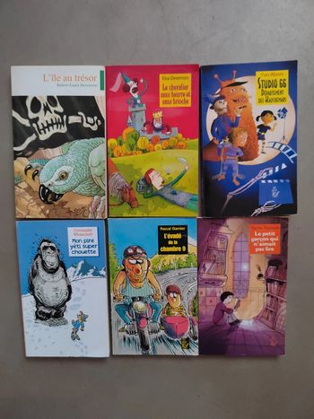 Lot livres 9-10ans