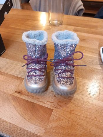 Boots paillettes