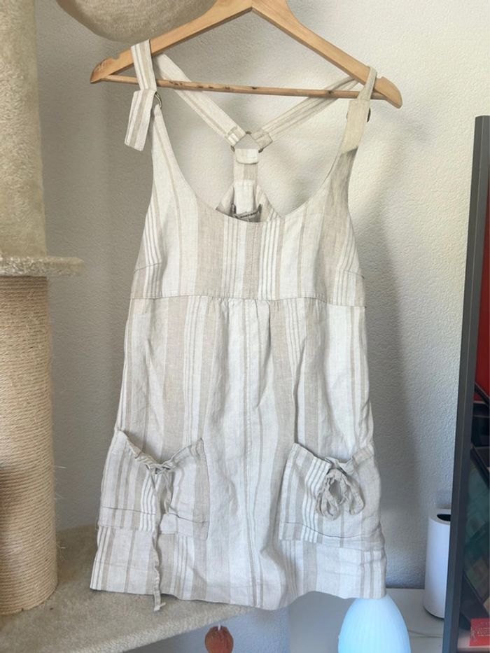 Robe La Fée Maraboutee - en lin