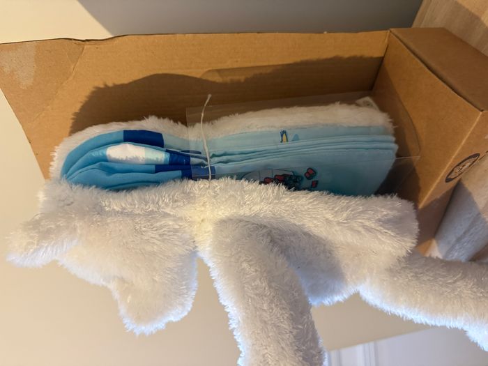 max & sax peluche ours livre - photo numéro 2