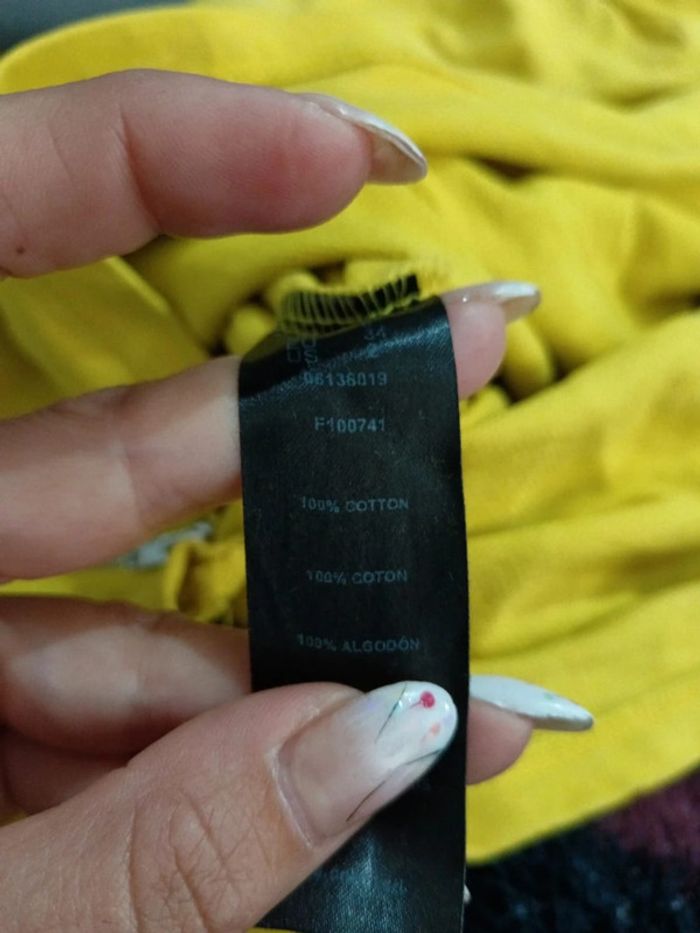 C6 robe jaune Asos 34 - photo numéro 4