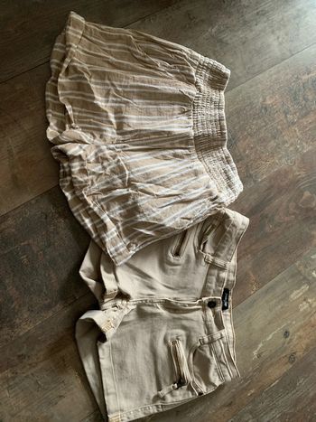 Lot shorts coton/ lin