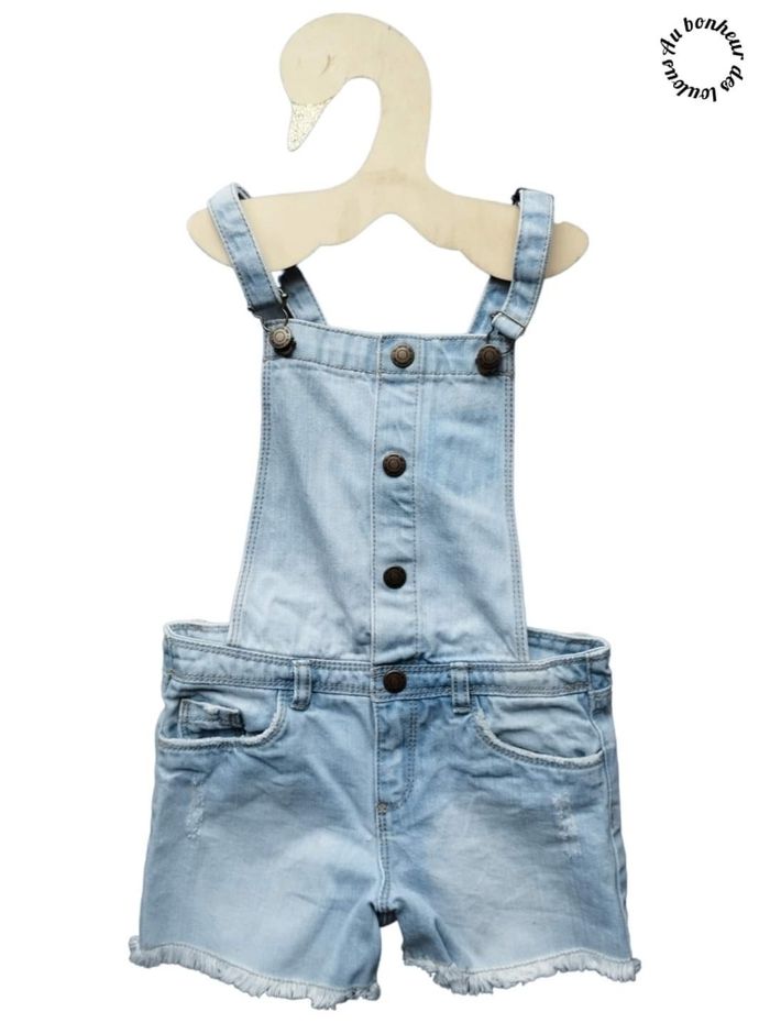5 ans salopette short en jean tape a l oeil