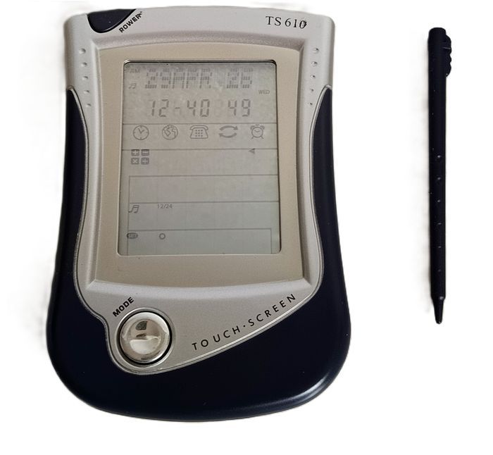 Mini PDA TSA610 Poche Data Bank Calendar Converter World Time + Stylet + Notice + Housse - photo numéro 4
