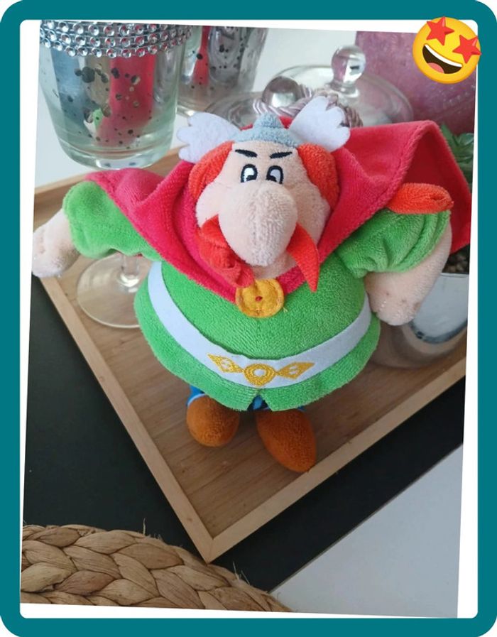 Péluche doudou Abraracourcix Asterix🌿🎁