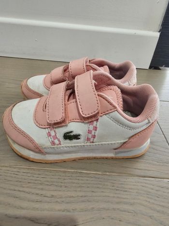 Basket  lacoste rose