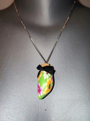 Collier avec pendentif fiole 🌸