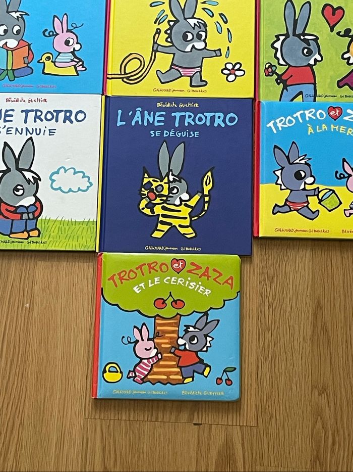 Lot 7 livres l’âne trotro et zaza - photo numéro 4