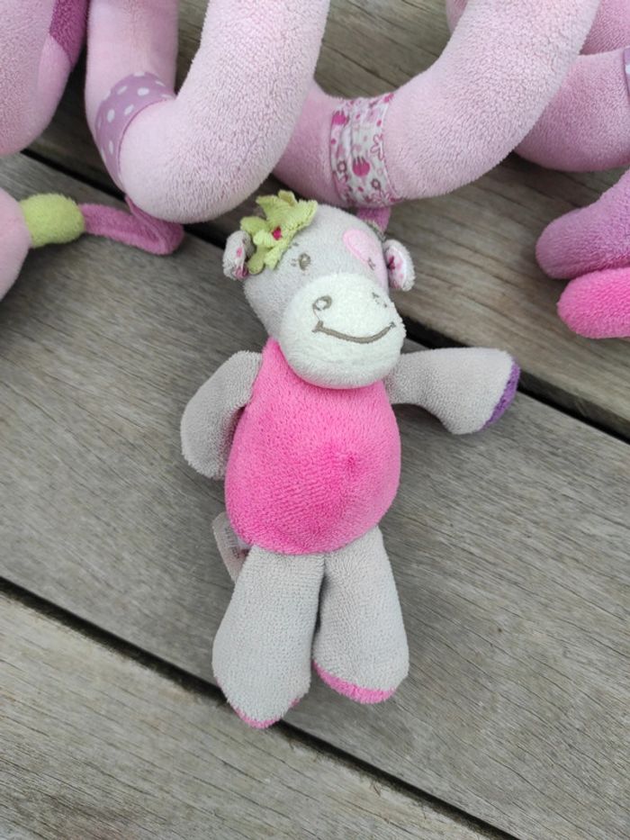 Arche poussette nacelle Nattou rose - photo numéro 2