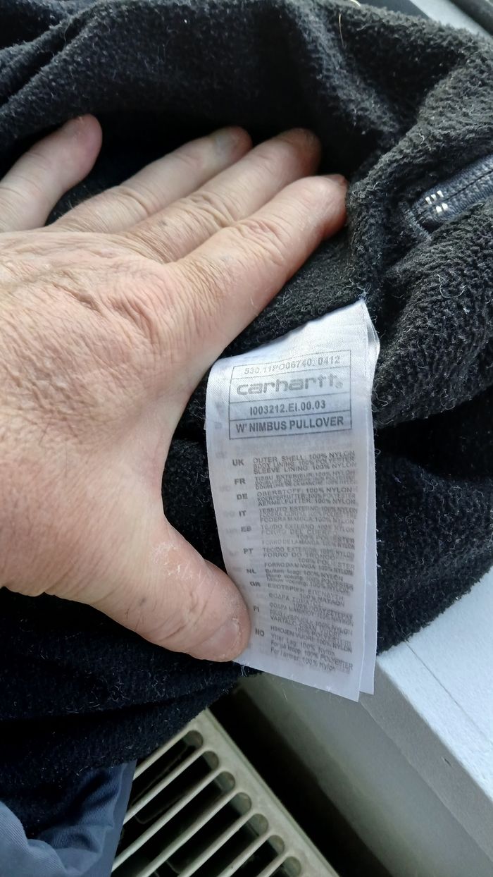 Veste pull a capuche carhartt - photo numéro 7