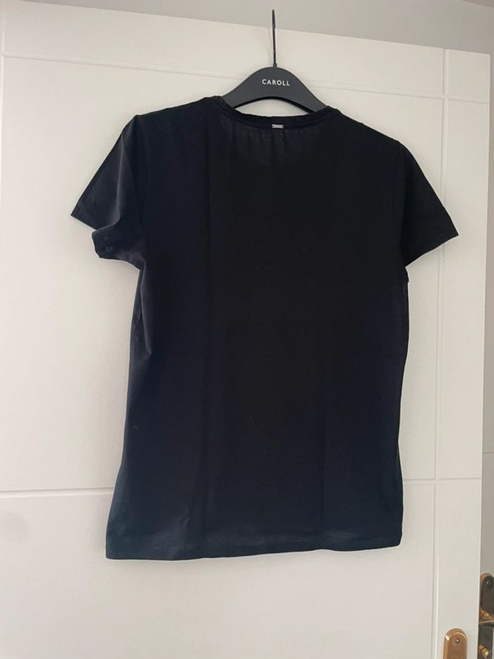 Tee shirt noir IKKS « in my arms » taille 42 - photo numéro 4