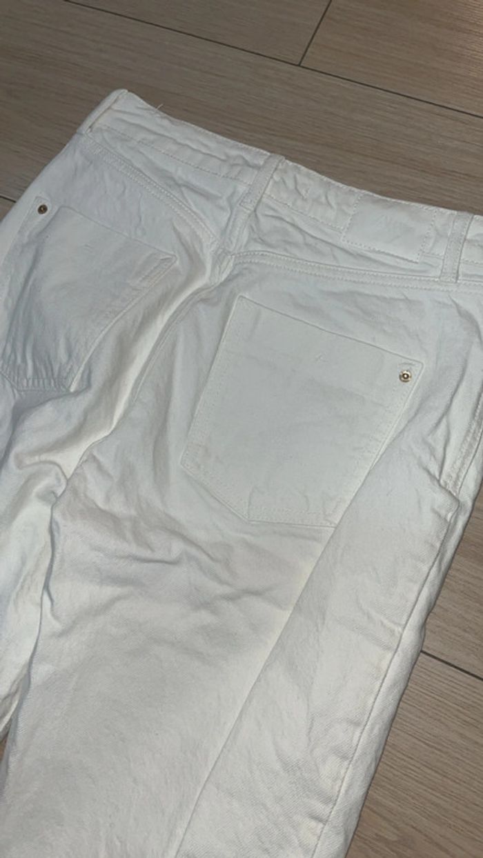 Très beau jean Zara blanc neuf - photo numéro 5