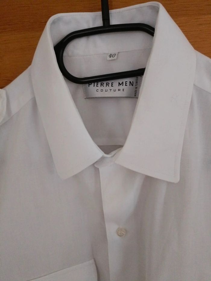 Chemise blanche pierre men - photo numéro 2