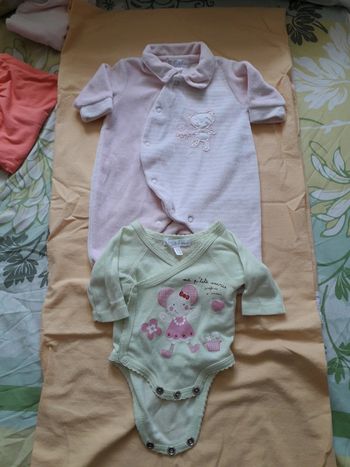 Lot body pyjama naissance