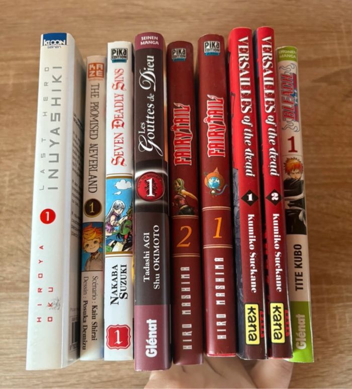 Lot mangas divers - photo numéro 2