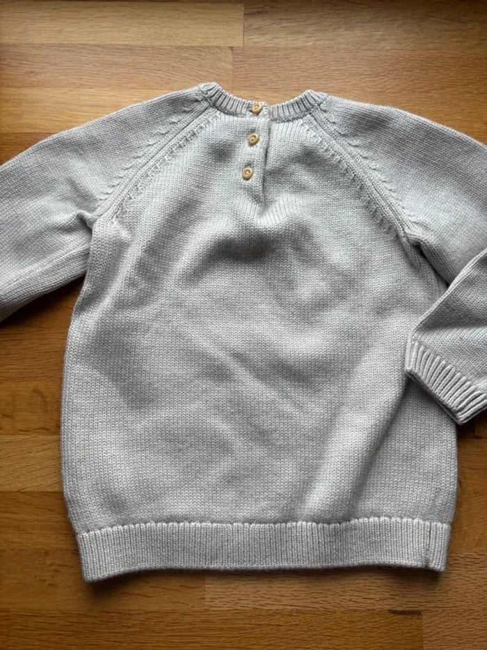 Beau pull maille H&M 2 ans 92 cms garçon - photo numéro 4