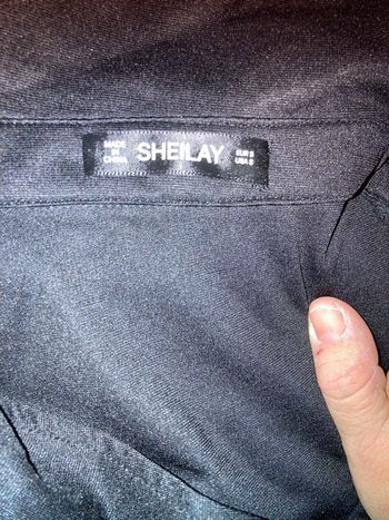 Robe noire SHEILAY S – très bon état