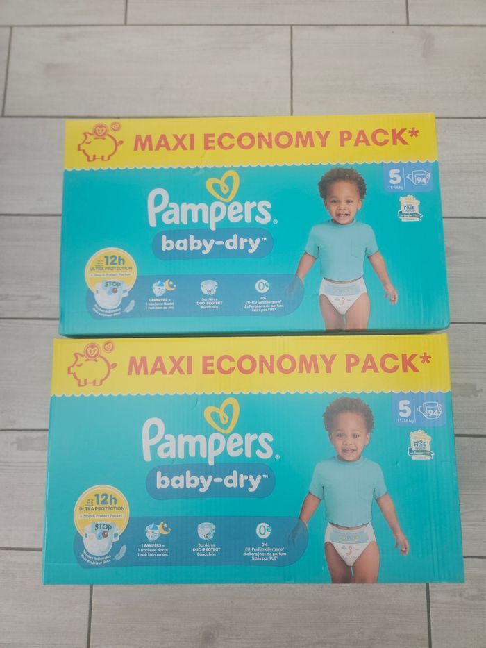 Pampers baby dry taille 5
