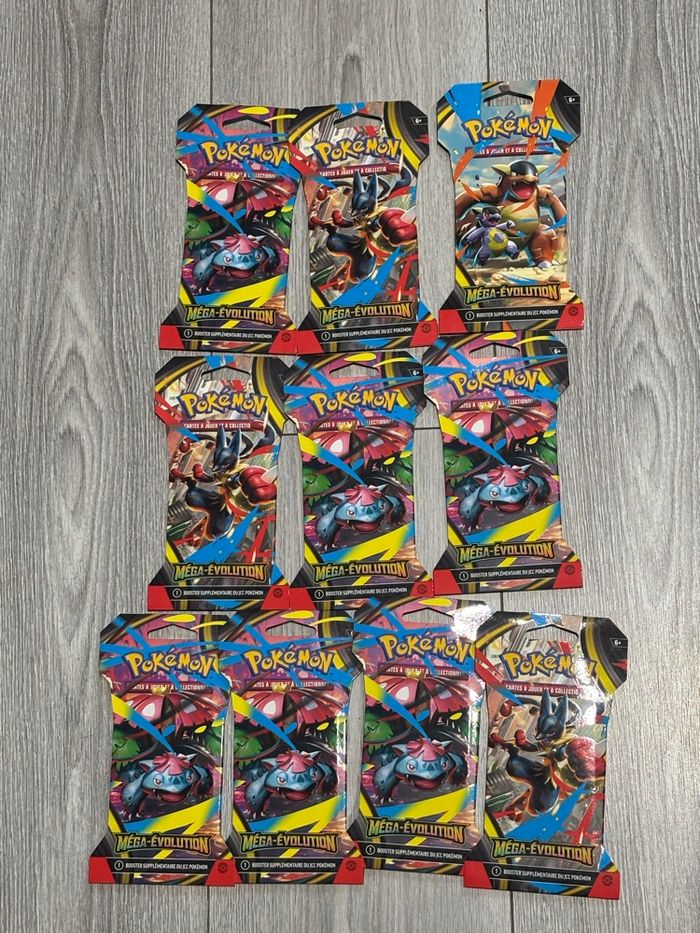 Blister carton mega évolution me01