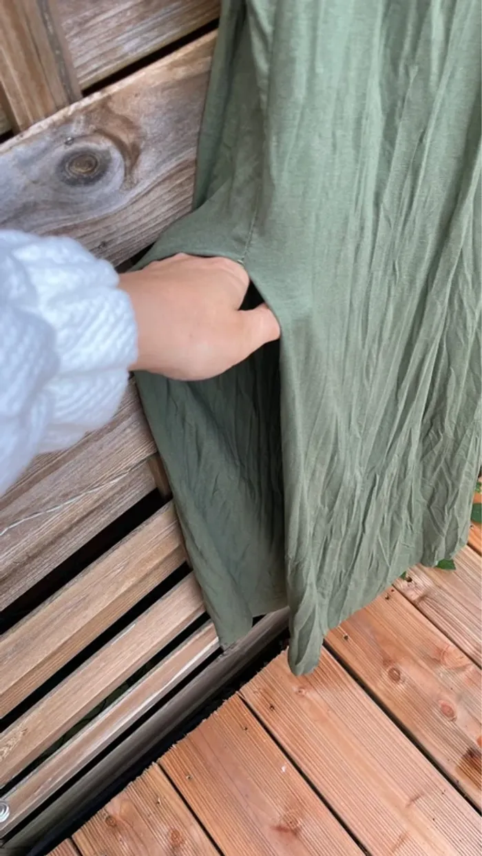 Robe longue kaki _ New collection - photo numéro 3