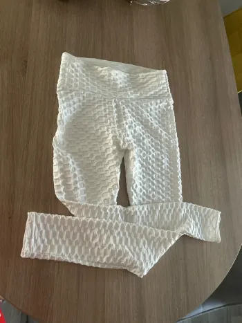 Legging blanc léger pushup