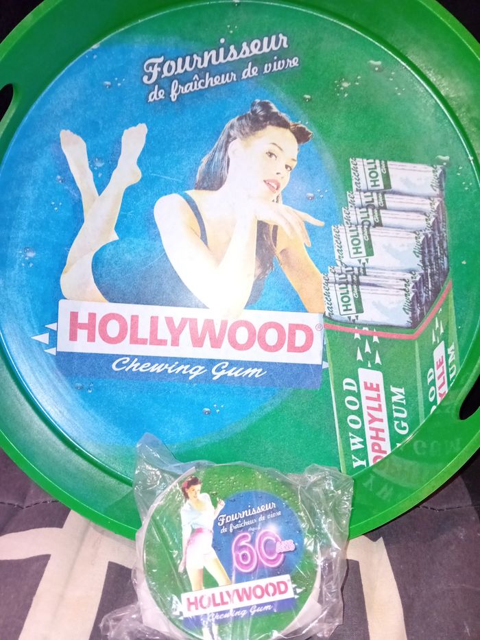 Plateau + dessous de verre - photo numéro 2