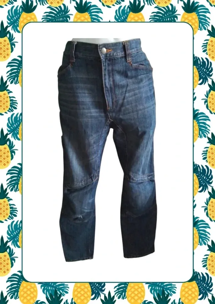 Jean moto avec protections