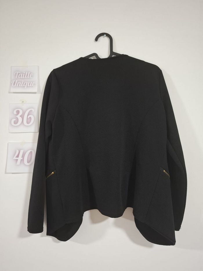 Gilet asymétrique - taille unique - 40% - photo numéro 2